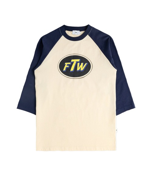 FTW(エフティダブリュー)の「FTW CIRCLE LOGO RAGLAN TEE(Tシャツ/カットソー・メンズ・ブラック/グリーン/ネイビー・MEDIUM/LARGE)」の9枚目の写真