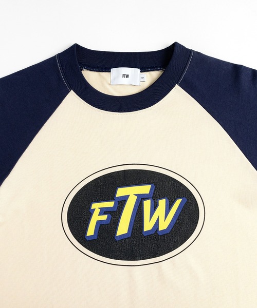 FTW(エフティダブリュー)の「FTW CIRCLE LOGO RAGLAN TEE(Tシャツ/カットソー・メンズ・ブラック/グリーン/ネイビー・MEDIUM/LARGE)」の12枚目の写真