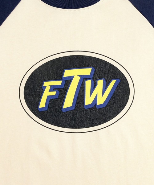 FTW(エフティダブリュー)の「FTW CIRCLE LOGO RAGLAN TEE(Tシャツ/カットソー・メンズ・ブラック/グリーン/ネイビー・MEDIUM/LARGE)」の16枚目の写真
