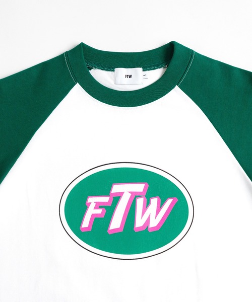 FTW(エフティダブリュー)の「FTW CIRCLE LOGO RAGLAN TEE(Tシャツ/カットソー・メンズ・ブラック/グリーン/ネイビー・MEDIUM/LARGE)」の11枚目の写真