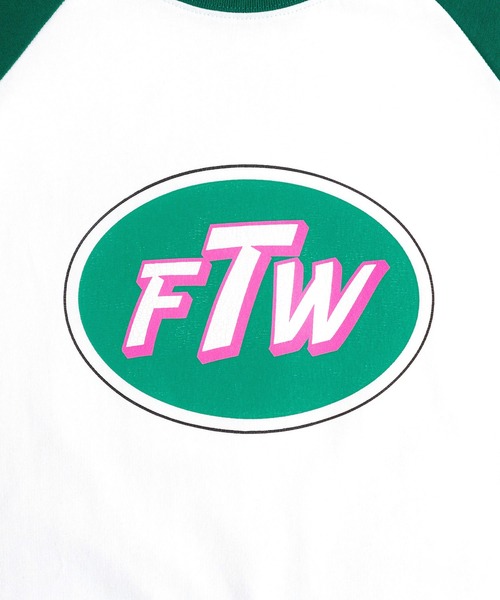 FTW(エフティダブリュー)の「FTW CIRCLE LOGO RAGLAN TEE(Tシャツ/カットソー・メンズ・ブラック/グリーン/ネイビー・MEDIUM/LARGE)」の15枚目の写真