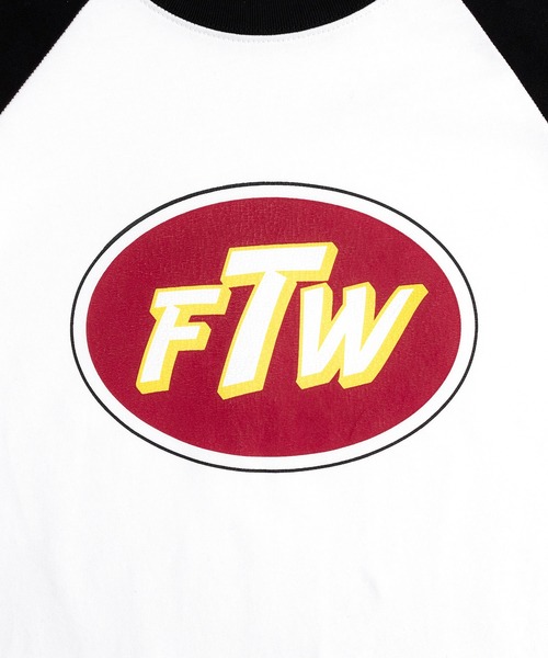 FTW(エフティダブリュー)の「FTW CIRCLE LOGO RAGLAN TEE(Tシャツ/カットソー・メンズ・ブラック/グリーン/ネイビー・MEDIUM/LARGE)」の10枚目の写真