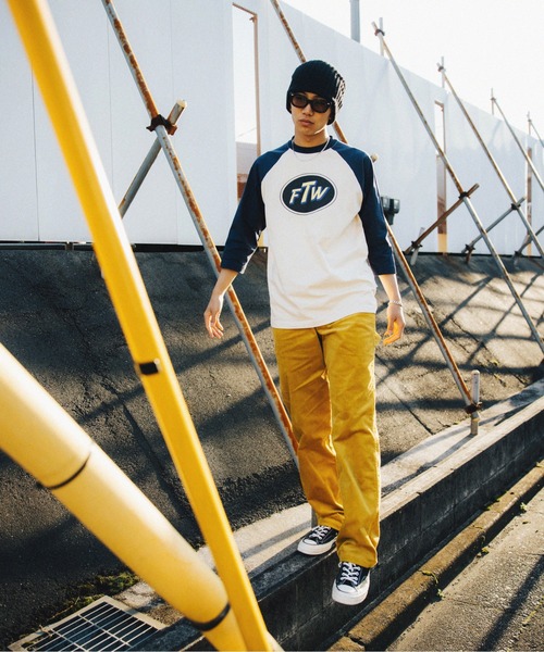 FTW(エフティダブリュー)の「FTW CIRCLE LOGO RAGLAN TEE(Tシャツ/カットソー・メンズ・ブラック/グリーン/ネイビー・MEDIUM/LARGE)」の13枚目の写真