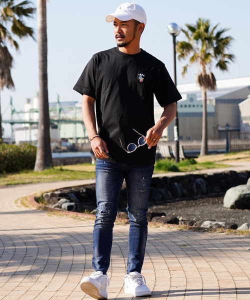 adamsJUGGLER（アダムスジャグラー）の「D/ノーウェイティー（Tシャツ/カットソー・メンズ・ブラック・M/XL/L）」の2枚目の写真