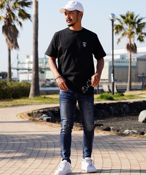 adamsJUGGLER（アダムスジャグラー）の「D/ノーウェイティー（Tシャツ/カットソー・メンズ・ブラック・M/XL/L）」の4枚目の写真