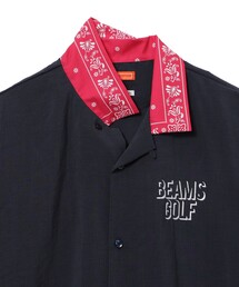 BEAMS GOLF バンダナ柄ポロシャツ M 値下げ不可 - メルカリ