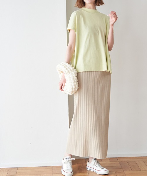 ROPE' PICNIC（ロペピクニック）の「トタンテレコIラインスカート（スカート・レディース・ブラック/ターコイズブルー/ベージュ・38/40）」の14枚目の写真