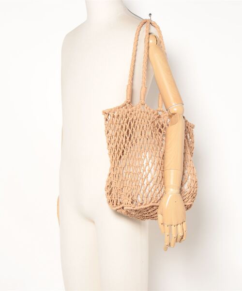 ALAND(エーランド)の「3.3 Field Trip/デイリーメッシュBAG 2196646(ショルダーバッグ・レディース・ベージュ/ホワイト/ブラック・FREE)」の20枚目の写真