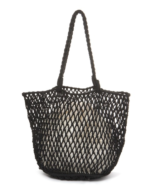 ALAND(エーランド)の「3.3 Field Trip/デイリーメッシュBAG 2196646(ショルダーバッグ・レディース・ベージュ/ホワイト/ブラック・FREE)」の1枚目の写真
