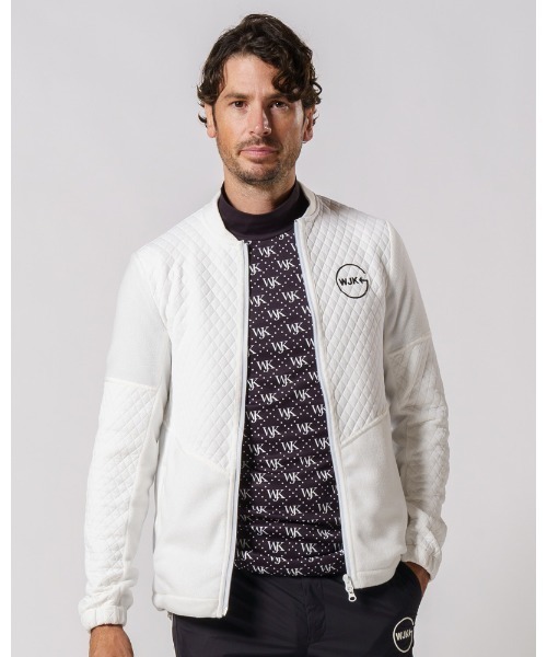 WJKG（ダヴルジェイケイジー）の「quilting zip up blouson（ブルゾン