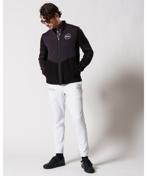 WJKG（ダヴルジェイケイジー）の「quilting zip up blouson（ブルゾン