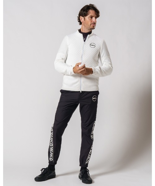 WJKG（ダヴルジェイケイジー）の「quilting zip up blouson（ブルゾン