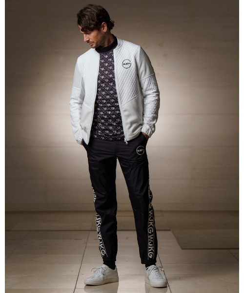 WJKG（ダヴルジェイケイジー）の「quilting zip up blouson（ブルゾン