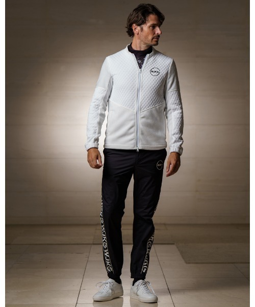 WJKG（ダヴルジェイケイジー）の「quilting zip up blouson（ブルゾン