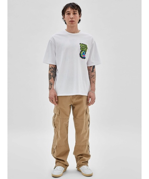 Guess（ゲス）の「GUESS Originals Earth Day Planet Tee（Tシャツ/カットソー・メンズ・ホワイト・SMALL/MEDIUM/LARGE/X-LARGE）」の5枚目の写真