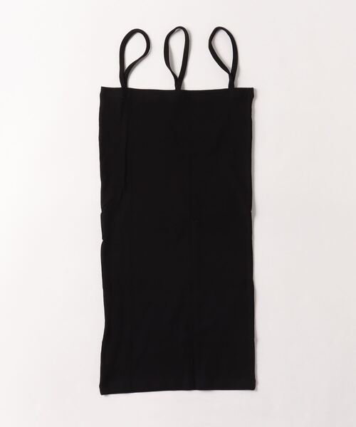 BASERANGE（ベースレンジ）の「BASERANGE / ベースレンジ：NIDA TANK：TONI-RB-000[ANN]（キャミソール・レディース・ブラック/オフホワイト・S）」の11枚目の写真