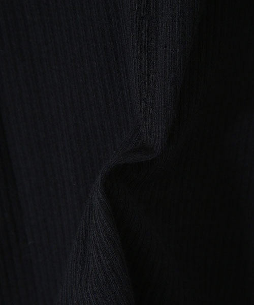 BASERANGE（ベースレンジ）の「BASERANGE / ベースレンジ：NIDA TANK：TONI-RB-000[ANN]（キャミソール・レディース・ブラック/オフホワイト・S）」の5枚目の写真