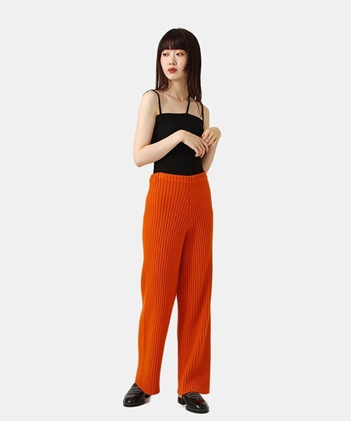 BASERANGE（ベースレンジ）の「BASERANGE / ベースレンジ：NIDA TANK：TONI-RB-000[ANN]（キャミソール・レディース・ブラック/オフホワイト・S）」の10枚目の写真