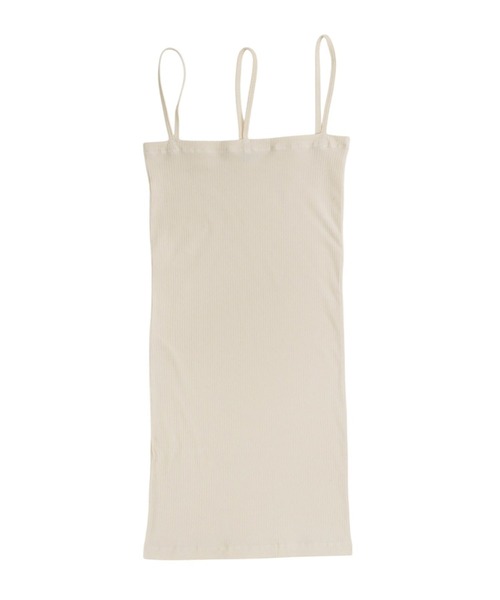 BASERANGE（ベースレンジ）の「BASERANGE / ベースレンジ：NIDA TANK：TONI-RB-000[ANN]（キャミソール・レディース・ブラック/オフホワイト・S）」の18枚目の写真