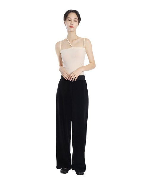BASERANGE（ベースレンジ）の「BASERANGE / ベースレンジ：NIDA TANK：TONI-RB-000[ANN]（キャミソール・レディース・ブラック/オフホワイト・S）」の12枚目の写真
