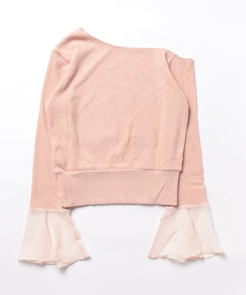 muguet(ミュゲ)の「wing sleeve tops(Tシャツ/カットソー・レディース・ピンク・FREE)」の5枚目の写真