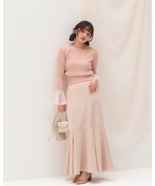 muguet(ミュゲ)の「wing sleeve tops(Tシャツ/カットソー・レディース・ピンク・FREE)」の2枚目の写真