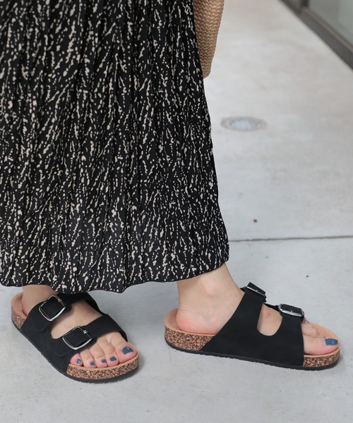 SETUP7（セットアップセブン）の「【SETUP7】ベルトストラップサンダル JIP（サンダル・レディース・ベージュ/ブラック・36/38/42/44/40）」の3枚目の写真