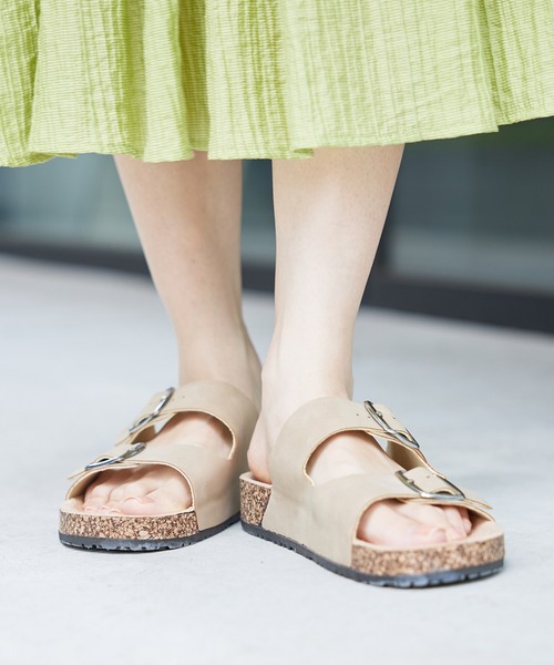 SETUP7（セットアップセブン）の「【SETUP7】ベルトストラップサンダル JIP（サンダル・レディース・ベージュ/ブラック・36/38/42/44/40）」の5枚目の写真