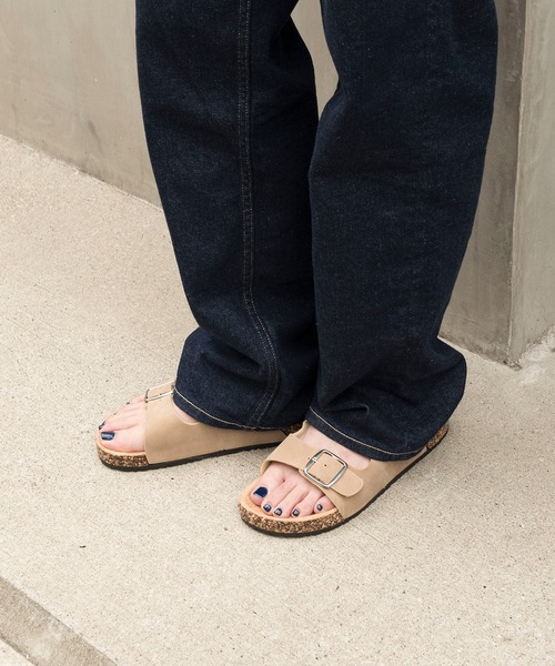 SETUP7（セットアップセブン）の「【SETUP7】ベルトストラップサンダル JIP（サンダル・レディース・ベージュ/ブラック・36/38/42/44/40）」の14枚目の写真