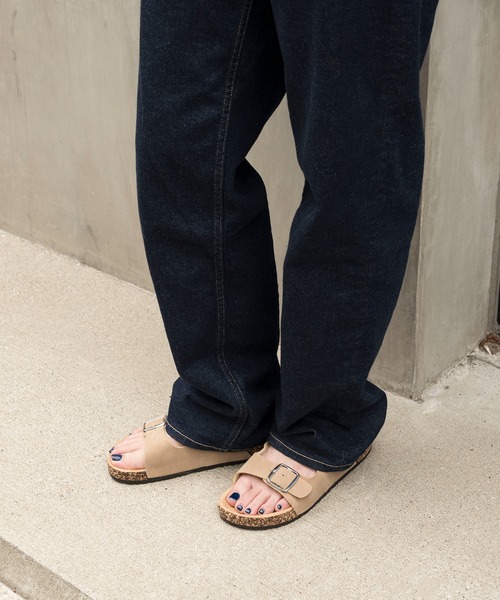 SETUP7（セットアップセブン）の「【SETUP7】ベルトストラップサンダル JIP（サンダル・レディース・ベージュ/ブラック・36/38/42/44/40）」の16枚目の写真