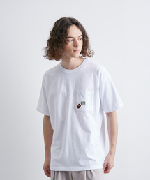 j.n.r.d/エシカルモチーフハーフスリーブTシャツ