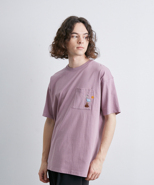 j.n.r.d(ジェー・エヌ・アール・ディー)の「j.n.r.d/エシカルモチーフハーフスリーブTシャツ(Tシャツ/カットソー・メンズ・グリーン/ブルー/ホワイト/ピンク・M/L/LL)」の13枚目の写真