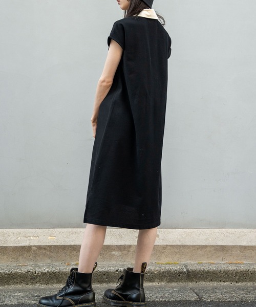 MARINE ノースリーブポロワンピース　Mサイズ MARINE ノースリーブポロワンピース Nora Lily（ノラリリー）の