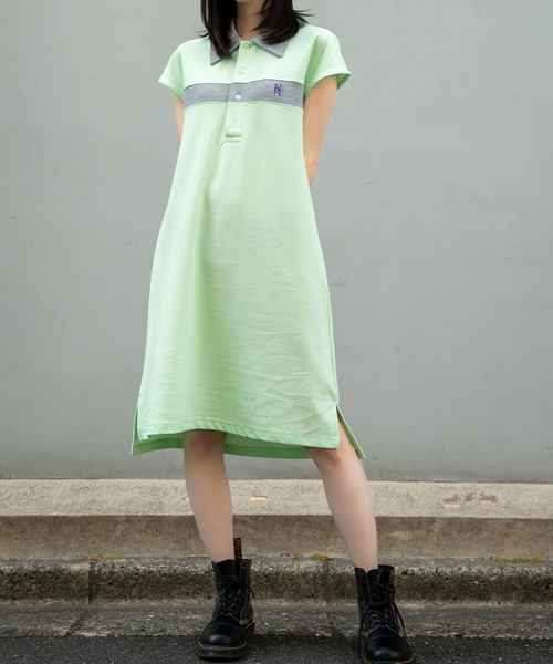 MARINE ノースリーブポロワンピース MARINE ノースリーブポロワンピース Nora Lily（ノラリリー）の