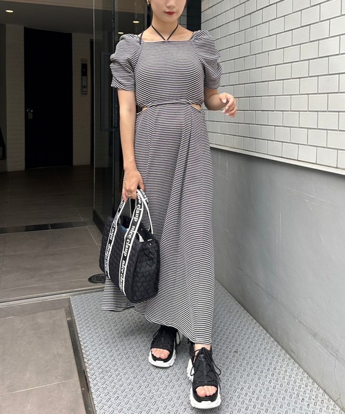 one after another NICE CLAUP(ワンアフターアナザーナイスクラップ)の「スニーカーサンダル(サンダル・レディース・ブラック/ホワイト・SMALL/MEDIUM/LARGE)」の18枚目の写真