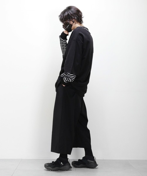 minsobi(ミンソビ)の「長袖Tシャツ(Tシャツ/カットソー・メンズ・ブラック・FREE)」の5枚目の写真