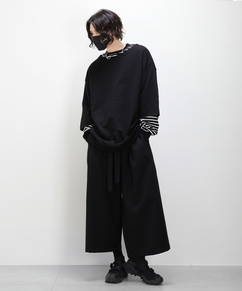 minsobi(ミンソビ)の「長袖Tシャツ(Tシャツ/カットソー・メンズ・ブラック・FREE)」の8枚目の写真