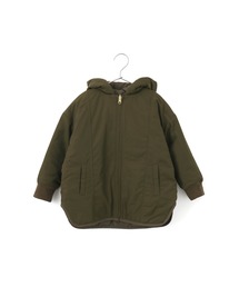 MAKE YOUR DAY | リバーシブルドットキルトコート■150.160cm(ダウンジャケット/コート)