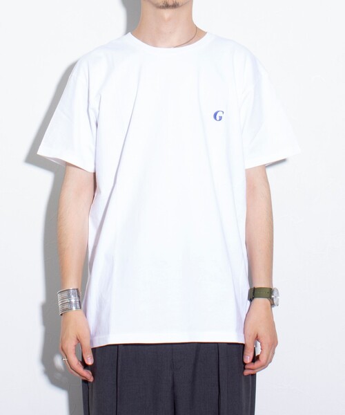 GLOSTER(グロスター)の「【GLOSTER/グロスター】ワンポイントロゴ刺繍 クルーネックTシャツ(Tシャツ/カットソー・メンズ・マルーン/杢グレー/ホワイト/ブラック・S/M/L)」の21枚目の写真