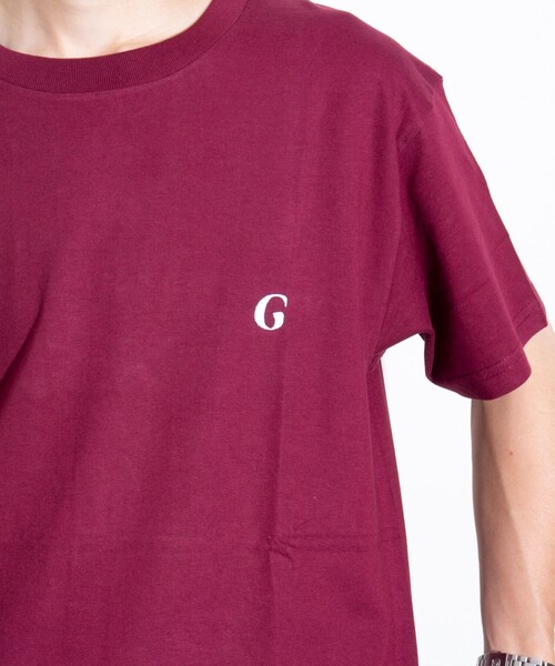 GLOSTER(グロスター)の「【GLOSTER/グロスター】ワンポイントロゴ刺繍 クルーネックTシャツ(Tシャツ/カットソー・メンズ・マルーン/杢グレー/ホワイト/ブラック・S/M/L)」の20枚目の写真