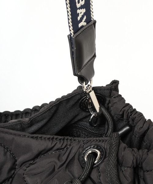 BAYFLOW（ベイフロー）の「ロゴテープビッグキルトトート（トートバッグ・レディース・ブラック/カーキ/ベージュ・FREE）」の21枚目の写真