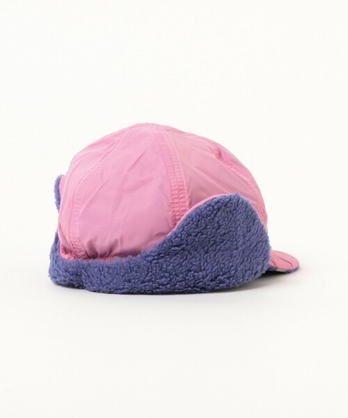 THE NORTH FACE（ザノースフェイス）の「THE NORTH FACE / ベビー リバーシブル コージーキャップ 23（47～49cm）（キャップ・キッズ・オレンジ/ダークグリーン/ピンク・ONE SIZE）」の5枚目の写真