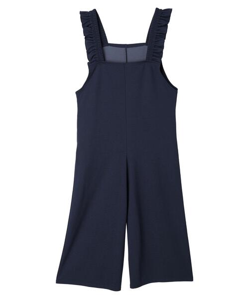 RAY CASSIN FAVORI（レイカズンフェバリ）の「・RAY　CASSIN　ラッフルショルダーサロペット（ワンピース・レディース・ネイビー/ブラック/グリーン・FREE）」の19枚目の写真