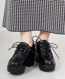 LOVEHUNTER（ラブハンター）の「LOVEHUNTER 厚底インターレースデザインシューズ（ドレスシューズ・レディース）」