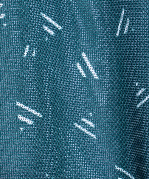 GLOSTER（グロスター）の「【GLOSTER/グロスター】ジオメトリック柄 オープンカラーシャツ メッシュシャツ（シャツ/ブラウス・メンズ・ボルドー/ブラック/グリーン/ネイビー・S/M/L）」の17枚目の写真