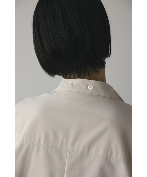 STYLEMIXER（スタイルミキサー）の「タイデザインロングシャツ（シャツ/ブラウス・レディース・ベージュ/アイボリー/ブラック・FREE）」の14枚目の写真