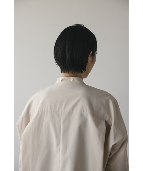 STYLEMIXER（スタイルミキサー）の「タイデザインロングシャツ（シャツ/ブラウス・レディース・ベージュ/アイボリー/ブラック・FREE）」の15枚目の写真