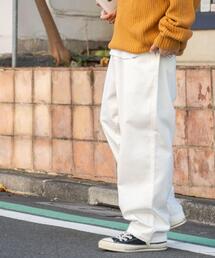 WEGO | WEGO/【23年秋冬新作】チノイージーワイドパンツ(チノパンツ)