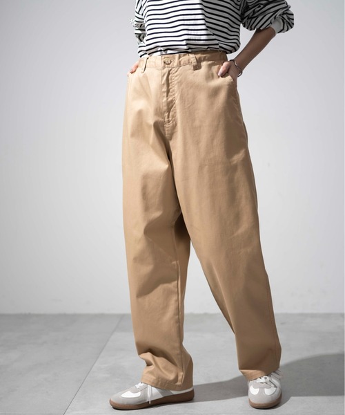 WEGO（ウィゴー）の「WEGO/【XSサイズ展開】チノイージーワイドパンツ