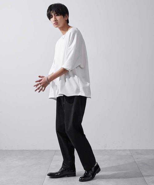 WEGO（ウィゴー）の「WEGO/【XSサイズ展開】チノイージーワイドパンツ（チノパンツ・メンズ・ダークグリーン/ホワイト/ベージュ/ブラック・MEDIUM/LARGE/SMALL/X-SMALL）」の21枚目の写真